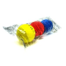 Soft-Tennisballen 3 stuk in zak 68mm