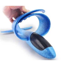 Vliegtuig foam 48 cm 2 kleuren ass. VPE2