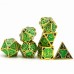 Dobbelstenenset Metaal Steampunk Groen Dobbelstenenset Metaal Steampunk Groen