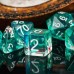 Dobbelst.Set Swirl Folie Blauw/groen/roo