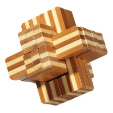 Puzzel Duivelse Knoop bamboe