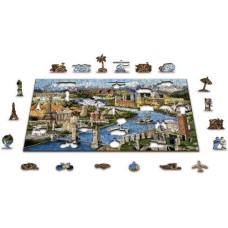Wooden puzzle World Landmarks L 300
* levertijd onbekend *