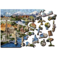 Wooden puzzle World Landmarks L 300
* levertijd onbekend *