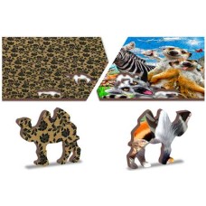 Wooden puzzle Welcome to Africa XL 600
* laatste *
