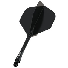 Darts Shaft n Flight Fusion Black Medium