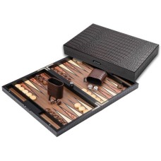 Houten backgammon