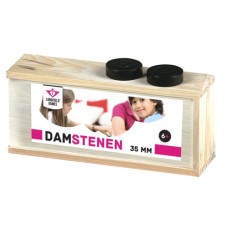 Damschijven blank/zwart 35 mm.in kist
* verwacht eind juni *