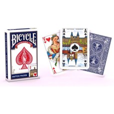 Speelkaarten Riderback Dutch faces Blauw - VE6