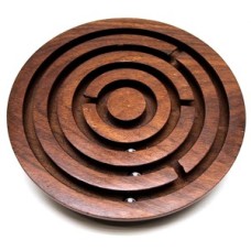 Geduld-kogel-spel rond acacia hout 12,5 cm. Geduld-kogel-spel rond acacia hout 12,5 cm.
