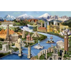 Wooden puzzle World Landmarks L 300
* levertijd onbekend *