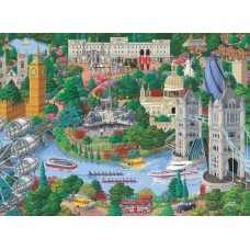 Wooden puzzle London sights 1010 XXL
* Laatste *