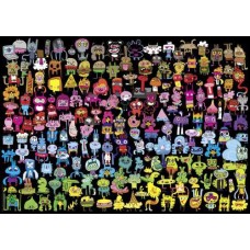 Puzzel Doodle Rainbow1000 Heye 29786
